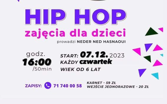 Hip-hop dla dzieci w Prusicach